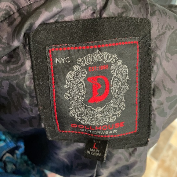 Dollhouse NYC pea coat EUC large barely worn! - Picture 6 of 6